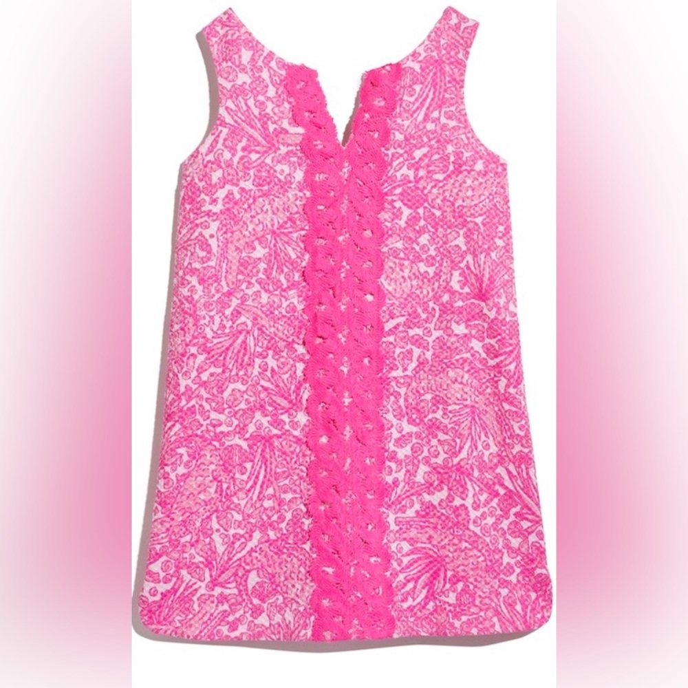 EUC Lilly Pulitzer for target pink shift dress